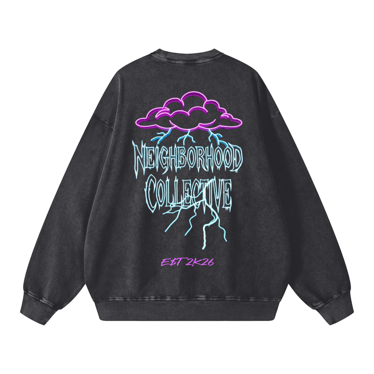 NEIGHBORHOOD COLLECTIVE SNOW WASH SWEATSHIRT