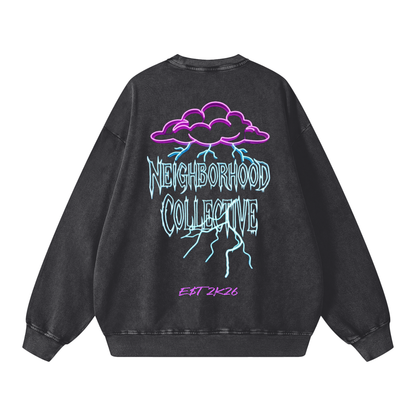 NEIGHBORHOOD COLLECTIVE SNOW WASH SWEATSHIRT