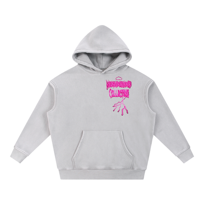 Neighborhood Collection Storm Cloud Sweater Snow Wash Hoodie