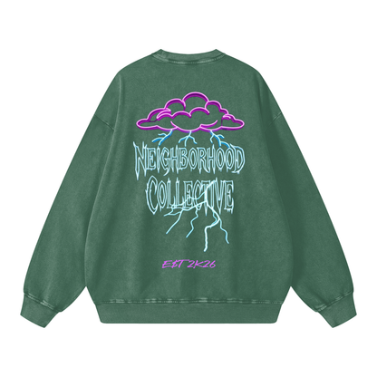 NEIGHBORHOOD COLLECTIVE SNOW WASH SWEATSHIRT