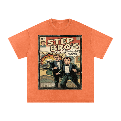 Step Bro's Neighborhood Collective Graphic TShirt
