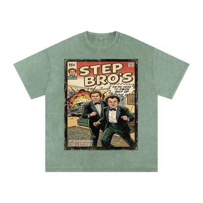 Step Bro's Neighborhood Collective Graphic TShirt