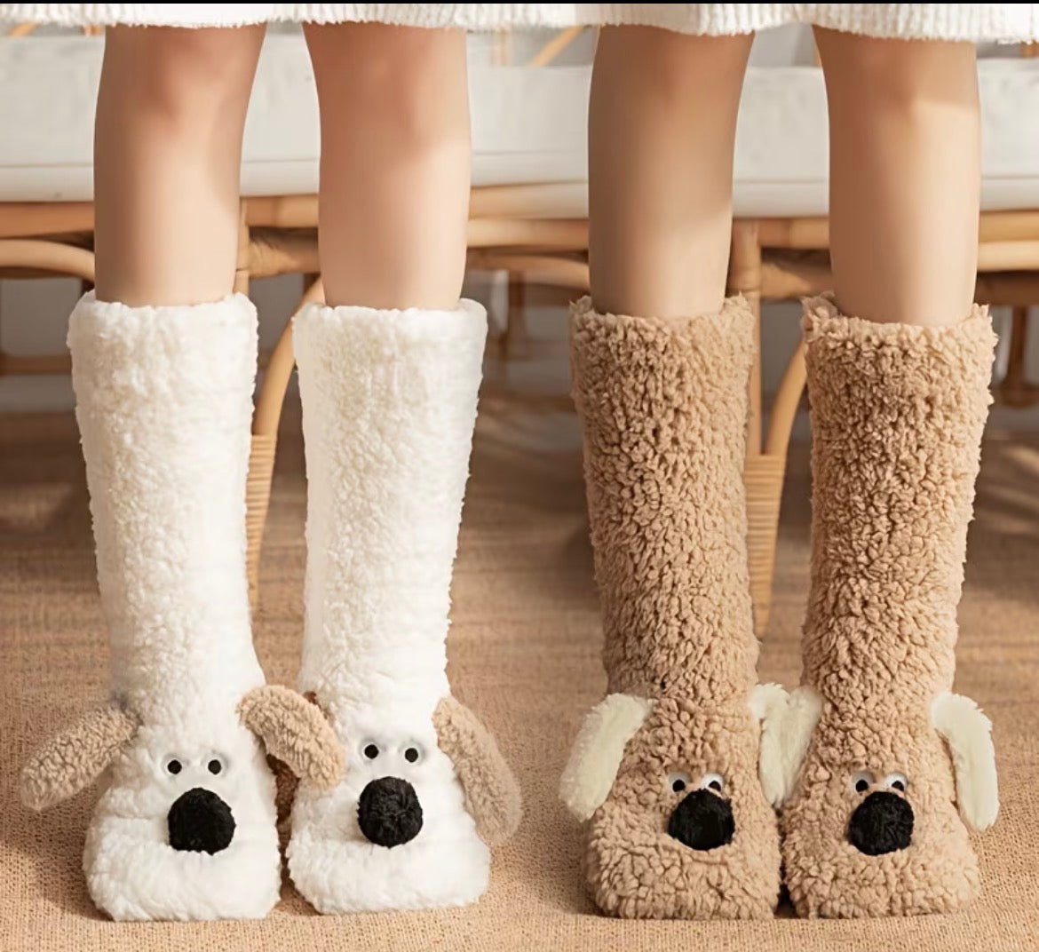 Dog Themed Knee high socks