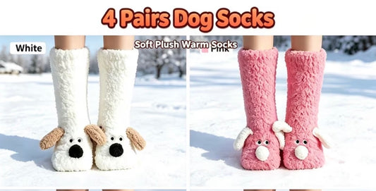 Dog Themed Knee high socks