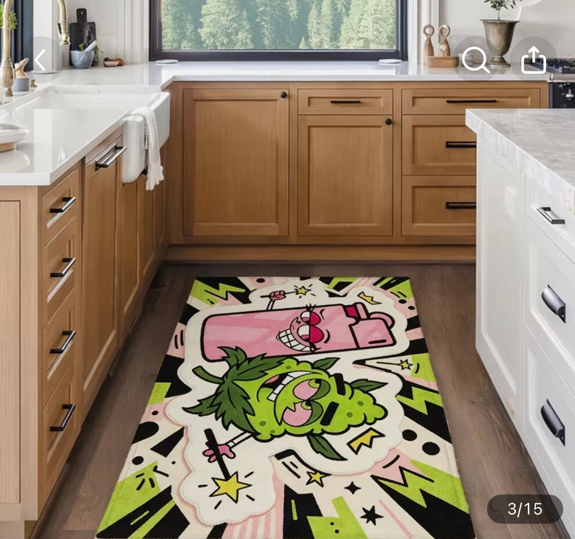 Cosmo and Wanda 4/20 Rug