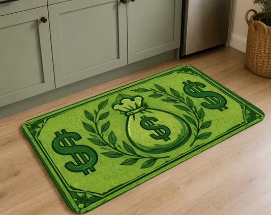 Money Bill Graphic Rug