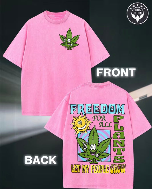 Pink 4/20 Graphic Tee