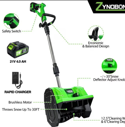 21V Battery Powered Snow Shovel
