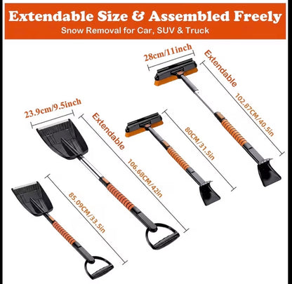 8 in 1 Snow Brush/Shovel Set