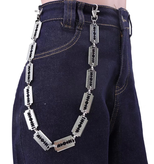 Razor Blade Waist Chain