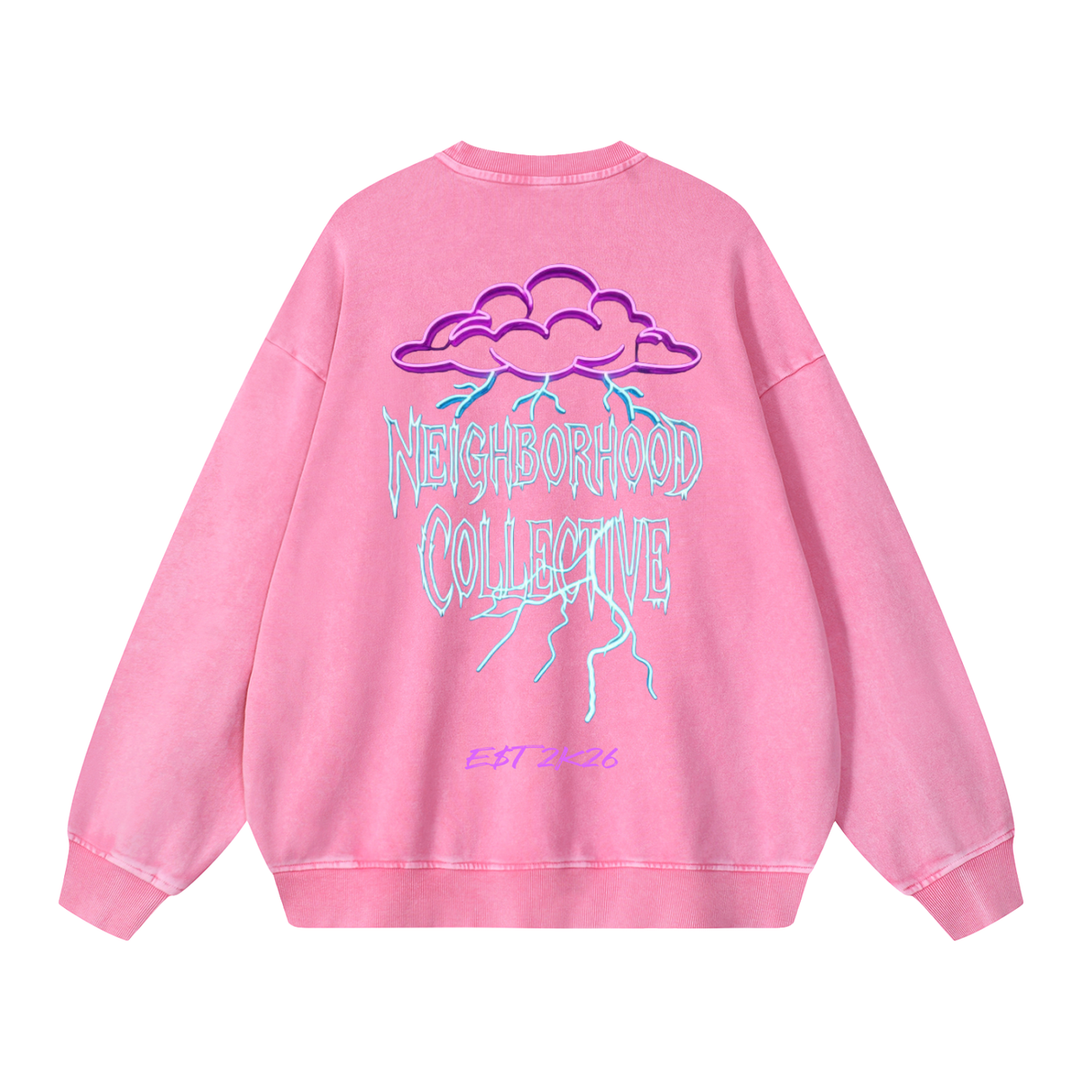 NEIGHBORHOOD COLLECTIVE SNOW WASH SWEATSHIRT