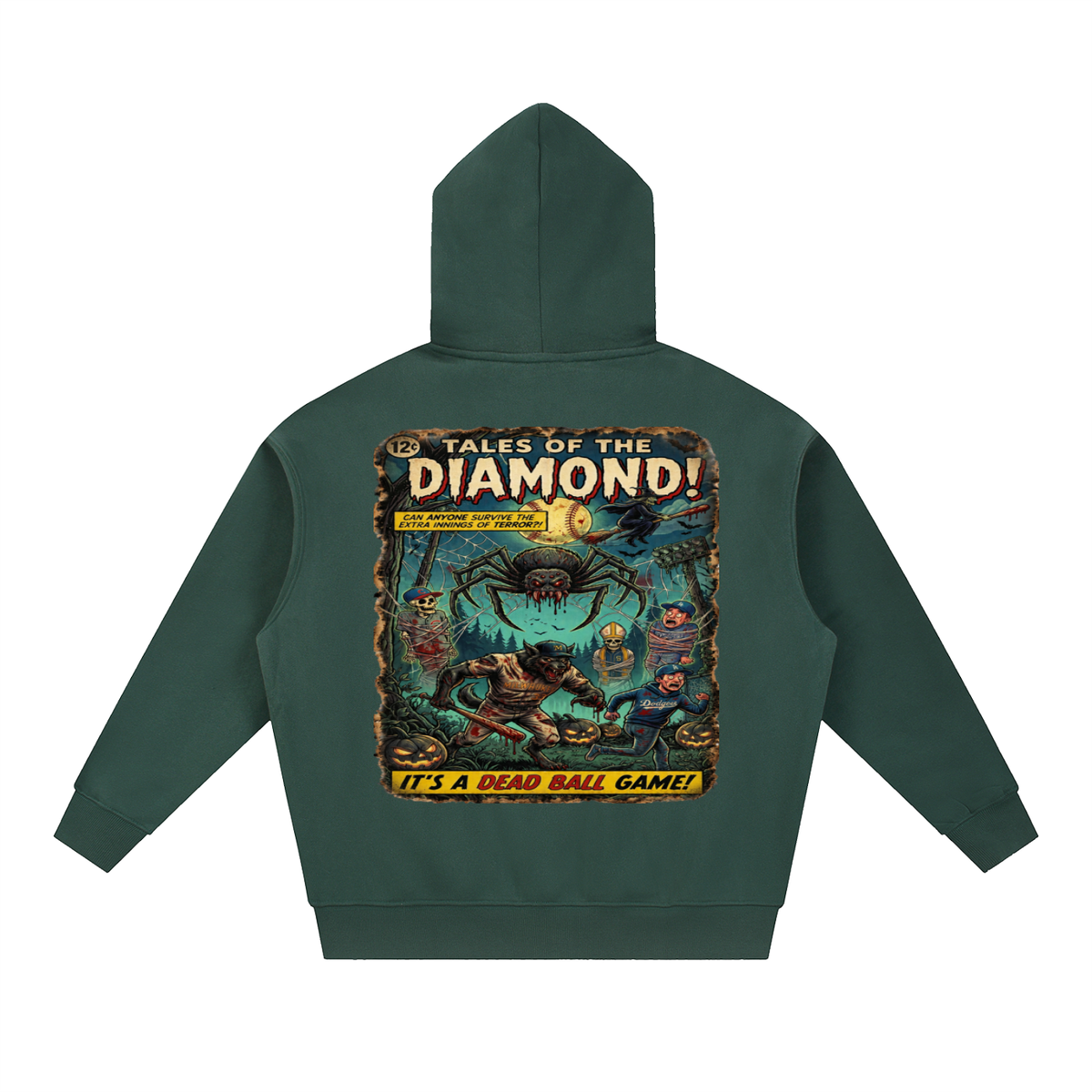 Neighborhood Collective BAseball Halloween Hoodie