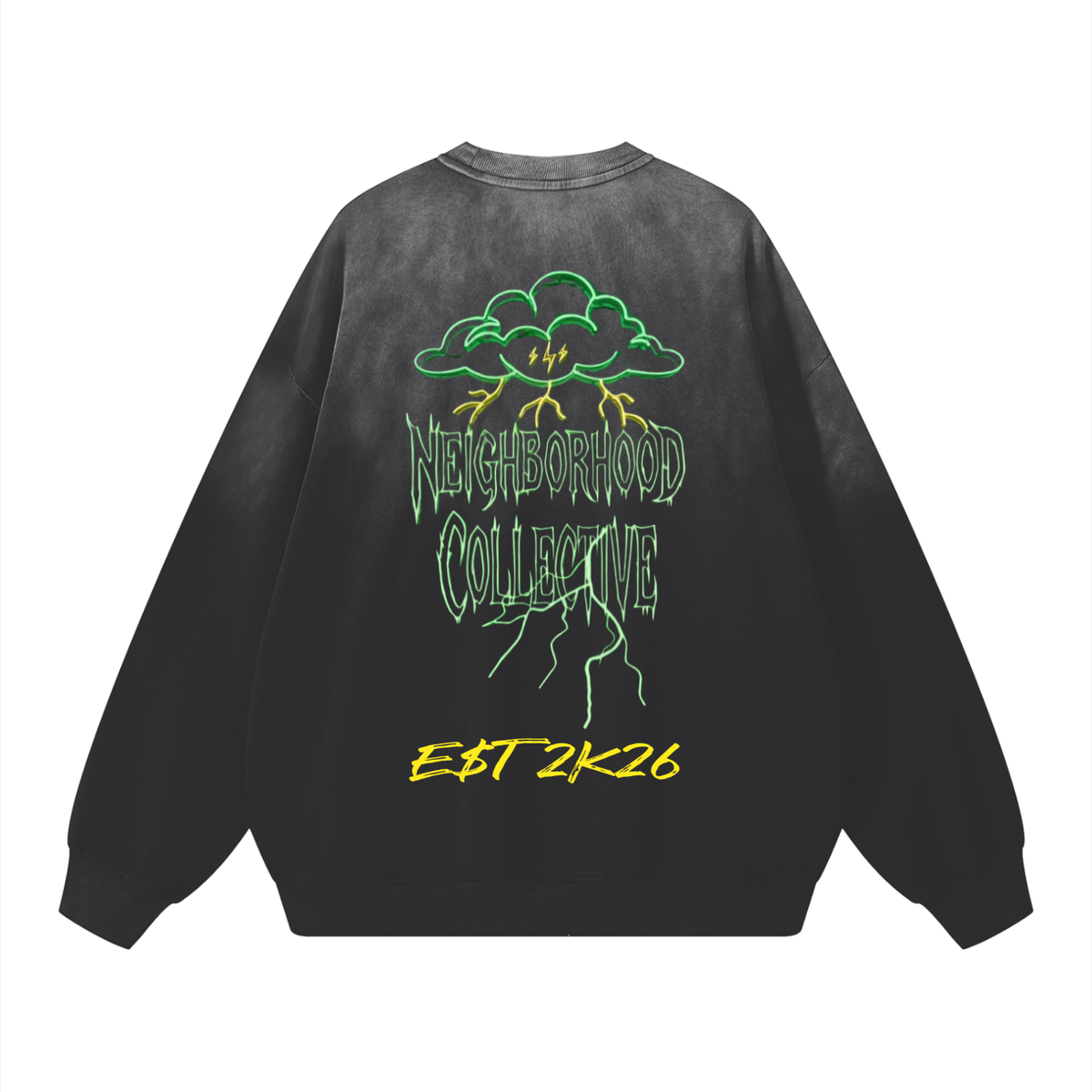 NEIGHBORHOOD COLLECTIVE STORM CLOUD SWEATERS