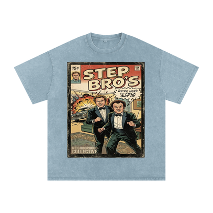 Step Bro's Neighborhood Collective Graphic TShirt